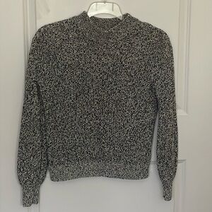 H&M Marble Mock Neck Sweater Small